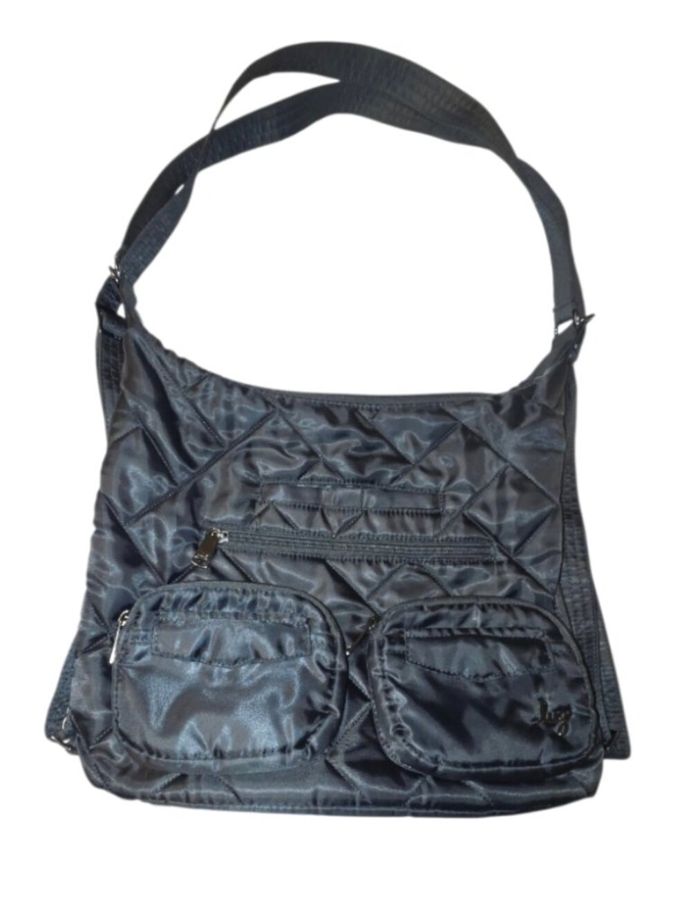 Lug Zipliner 2 Convertible Backpack Crossbody Shoulder Bag Purse Black Travel